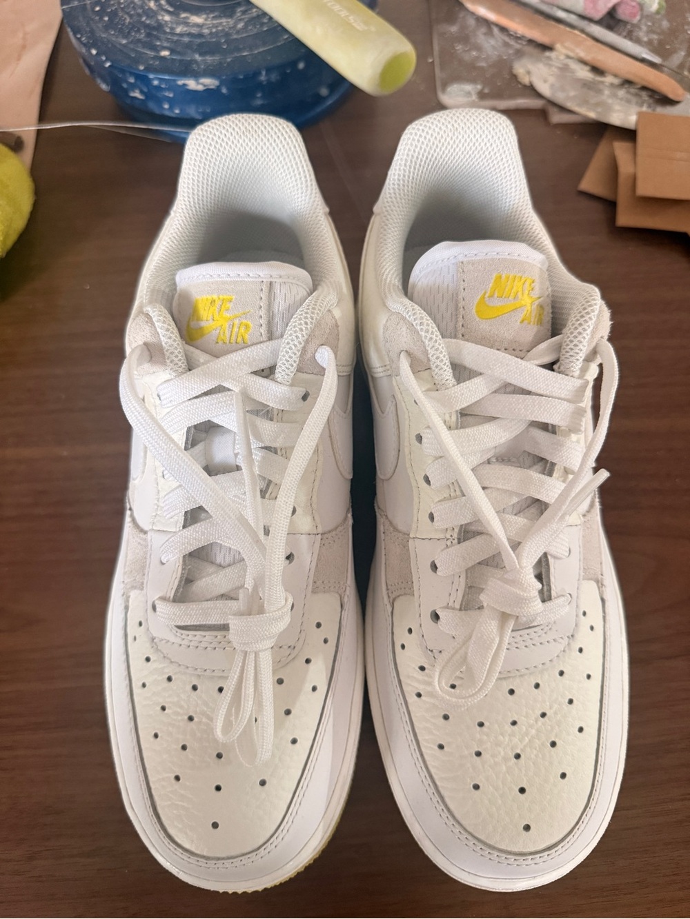 Nike Air Force 1 Low '07
UV Reactive Patchwork White Multicolor Yellow (Women's)